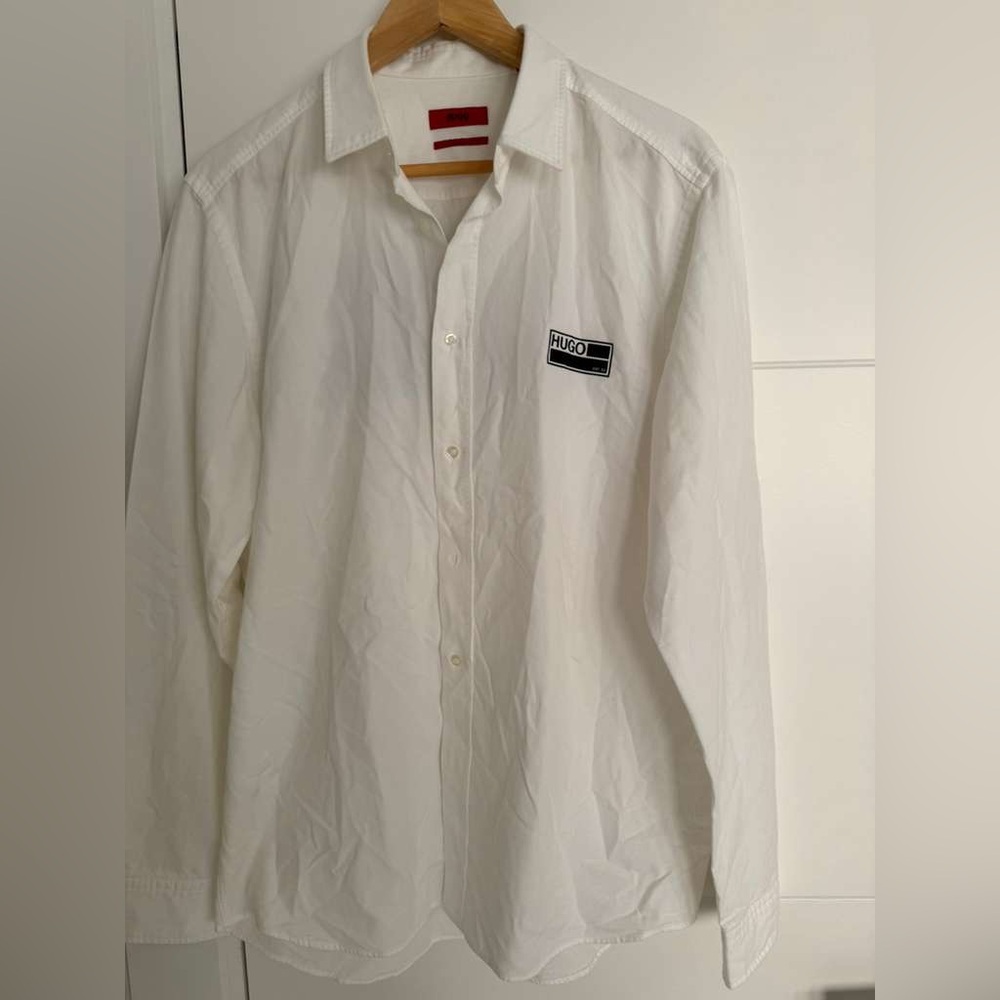 HUGO Boss Classic White Button Down Shirt